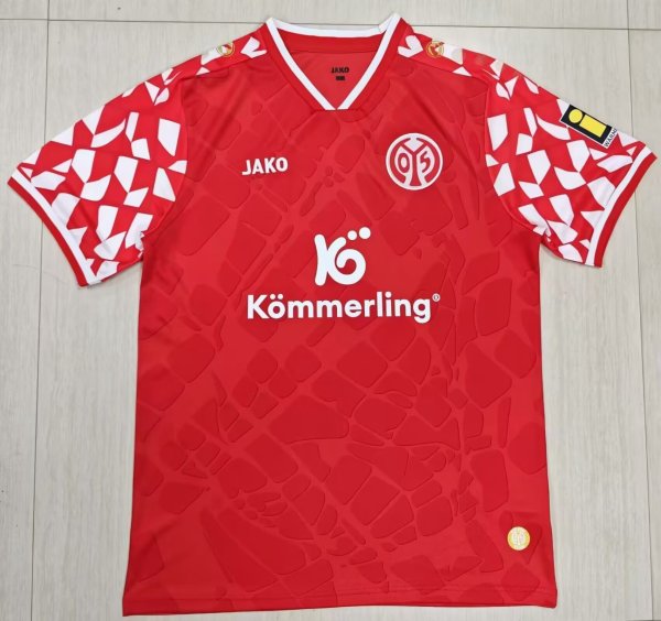 25/26 Mainz Home Fans 1:1 Quality Soccer Jersey