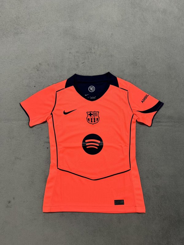 25/26 Barcelona Third Woman's  Fans 1:1 Quality Soccer Jersey