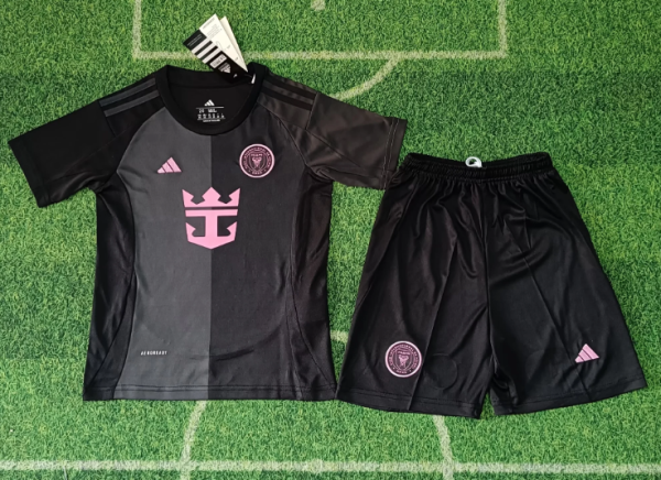25/26 Inter Miami Away Kids 1:1 Quality Soccer Jersey