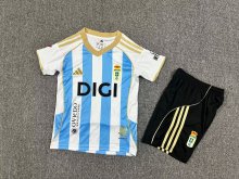 25/26 Real Oviedo Third Kids  Kits  1:1 Soccer Jersey