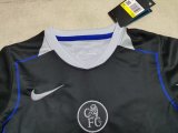 25/26 Chelsea Black Third Kids Kits 1:1 Quality Soccer Jersey