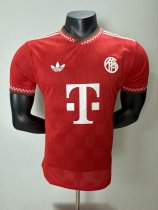 25/26 Bayern Munich Third Red Player 1:1  Quality Soccer Jersey