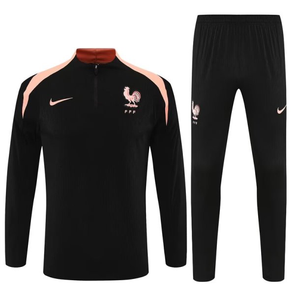 25/26 France Black  Player Version 1:1 Quality Training Jersey