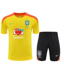 25/26  Brazil Yellow 1:1 Quality Training Jersey（A-Set）