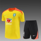 25/26  Brazil Yellow 1:1 Quality Training Jersey（A-Set）