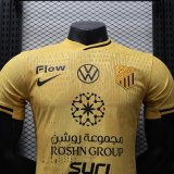 25/26 Al Ittihad Saudi Third Yellow Player 1:1 Quality Soccer Jersey（吉达联合）