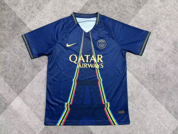 25/26 PSG Paris Special Edition Blue Fans 1:1 Quality Soccer Jersey