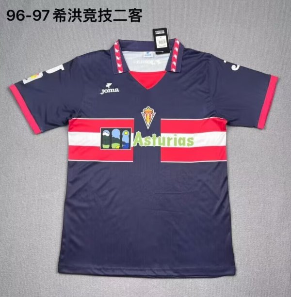 1996/1997 Sporting de Gijon Third Fans Retro  1:1 Quality Soccer Jersey