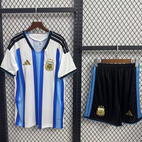 26/27 （2026） Argentina Home  With Pants Sets Fans  1:1  Quality Soccer Jersey