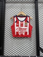 25/26  Chivas  Women Vest   Fans 1:1 Quality Soccer Jersey