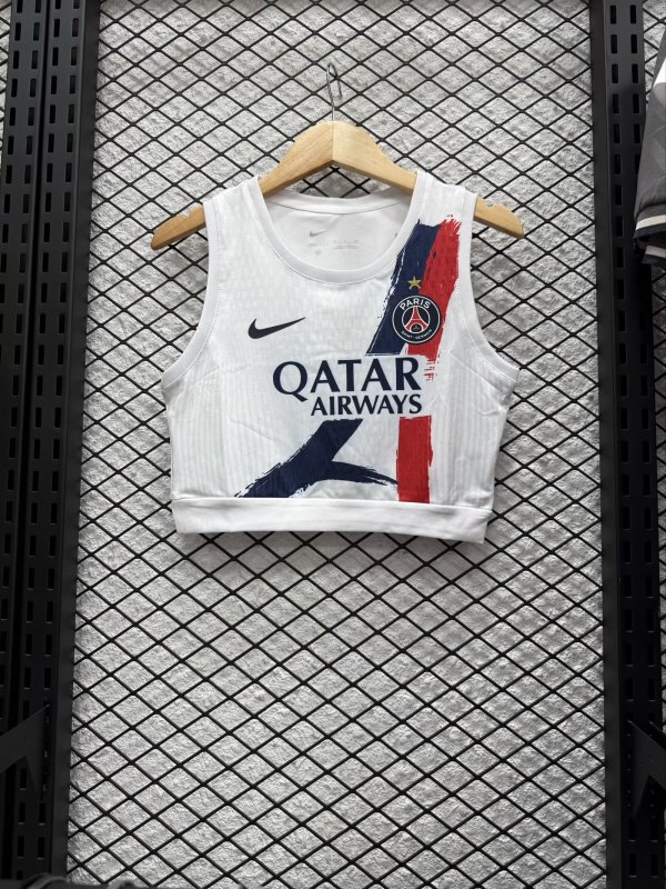 25/26 Paris Women Vest  Fans 1:1 Quality Soccer Jersey