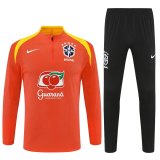 25/26 Brazil Orange Player Version 1:1 Quality Training Jersey