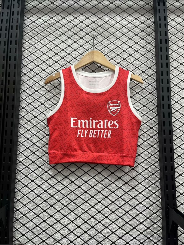25/26 Arsenal  Women Vest  Fans 1:1 Quality Soccer Jersey