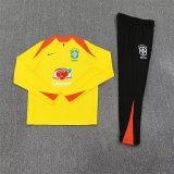 25/26 Brazil  Yellow Player Version 1:1 Quality Training Jersey