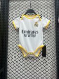 25/26 Real Madrid  Baby Soccer Jersey