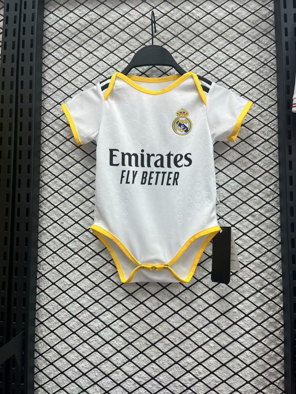 25/26 Real Madrid  Baby Soccer Jersey
