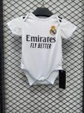 25/26 Real Madrid  Baby Soccer Jersey