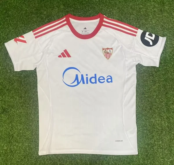 25/26 Sevilla FC Home  Fans 1:1 Quality Soccer Jersey