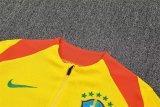 25/26 Brazil  Yellow Player Version 1:1 Quality Training Jersey