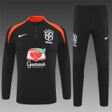 25/26 Brazil  Black Player Version 1:1 Quality Training Jersey