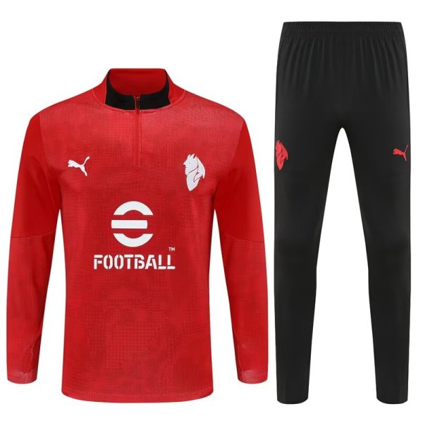 25/26 AC Milan Red 1:1 Quality Training Jersey