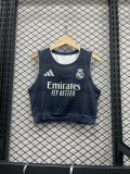 25/26 Real Madrid  Women Vest  Fans 1:1 Quality Soccer Jersey