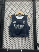 25/26 Real Madrid  Women Vest  Fans 1:1 Quality Soccer Jersey