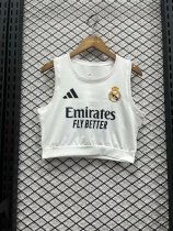 25/26 Real Madrid  Women Vest  Fans 1:1 Quality Soccer Jersey