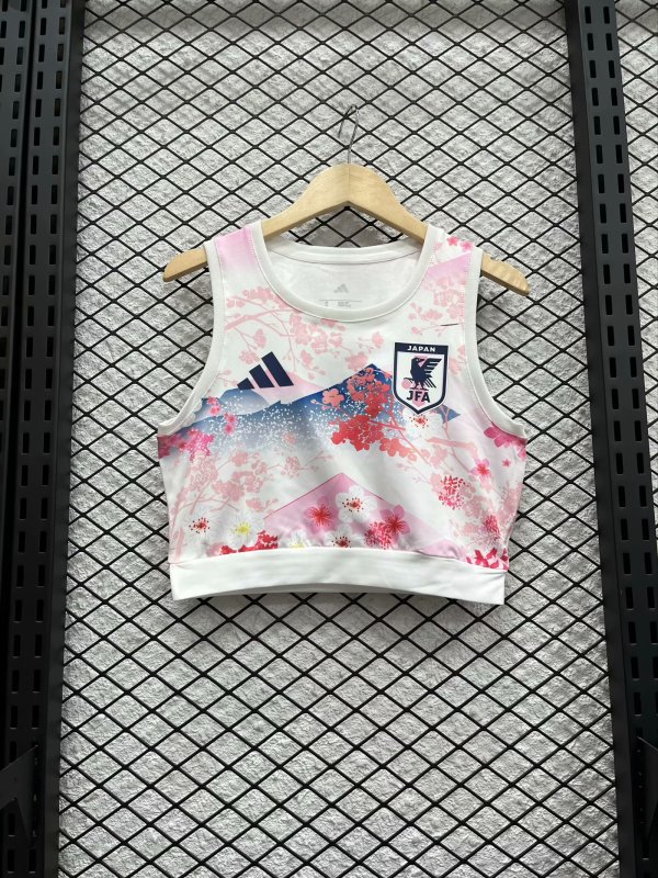25/26  Japan  Women Vest   Fans 1:1 Quality Soccer Jersey