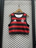 25/26 Flamengo  Women Vest   Fans 1:1 Quality Soccer Jersey