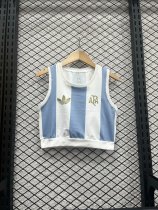 25/26  Argentina  Women Vest   Fans 1:1 Quality Soccer Jersey