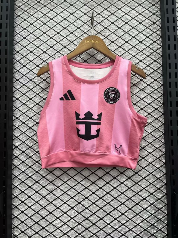 25/26 Miami  Women Vest   Fans 1:1 Quality Soccer Jersey