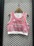 25/26 Real Madrid  Women Vest  Fans 1:1 Quality Soccer Jersey