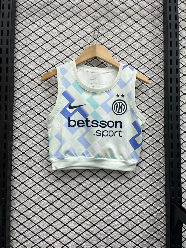 25/26 Inter Milan Women Vest  Fans 1:1 Quality Soccer Jersey