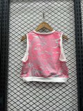 25/26 Real Madrid  Women Vest  Fans 1:1 Quality Soccer Jersey