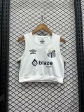 25/26  Santos  Women Vest   Fans 1:1 Quality Soccer Jersey