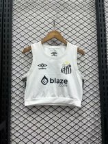25/26  Santos  Women Vest   Fans 1:1 Quality Soccer Jersey
