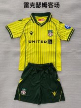 25/26 Wrexham Away Kids Kits 1:1 Quality Soccer Jersey