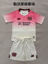 25/26 Bayer Leverkusen Away Kids 1:1 Soccer Jersey