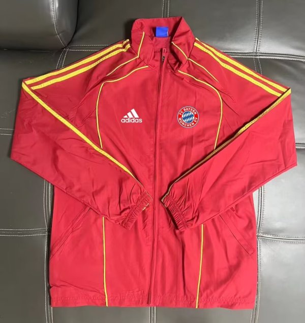 25/26  Bayern Munich  Red Windbreaker