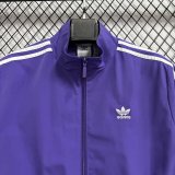 25/26 Adidas Clover Purple Windbreaker