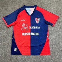 25/26 Cagliari  Home  Fans 1:1 Quality Soccer Jersey