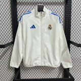 25/26 Real Madrid White  Windbreaker