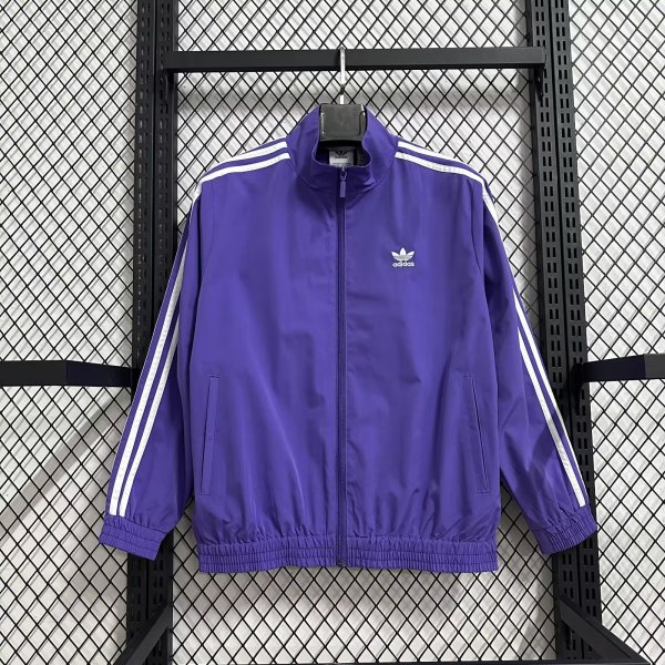 25/26 Adidas Clover Purple Windbreaker