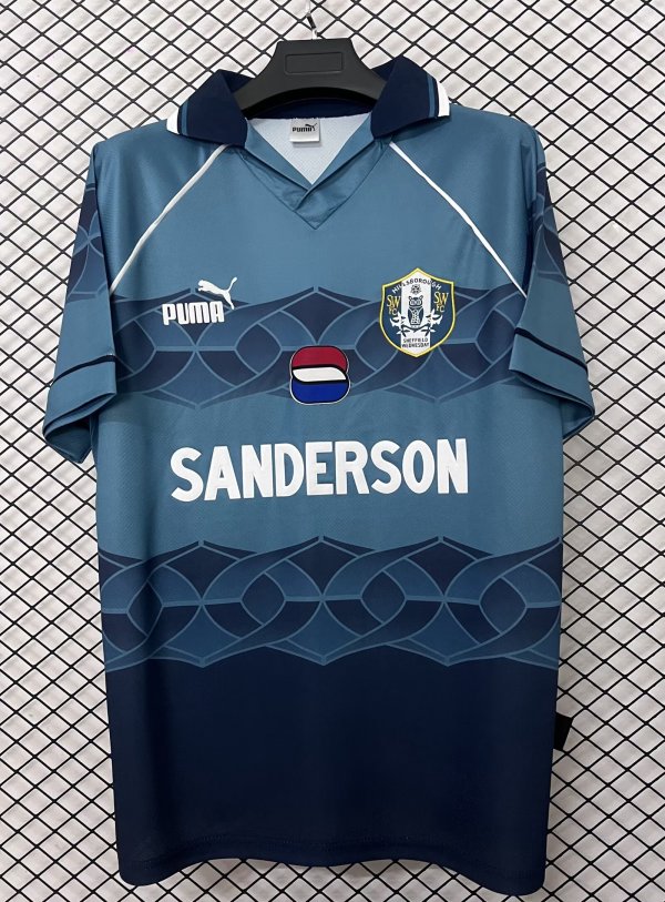 1997  Sheffield Wednesday Away  Fans Retro 1:1 Quality Soccer Jersey