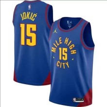 Nuggets JOKIC #15 Blue 1:1 Quality NBA Jersey