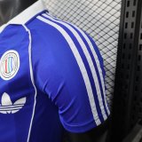 25/26 Adidas Clover Blue Player 1:1 Quality Soccer Jersey
