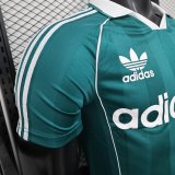 25/26 Adidas Clover Green  Player 1:1 Quality Soccer Jersey