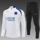 25/26 Paris Royal White Player Version 1:1 Quality Training Jersey