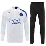 25/26 Paris Royal White Player Version 1:1 Quality Training Jersey